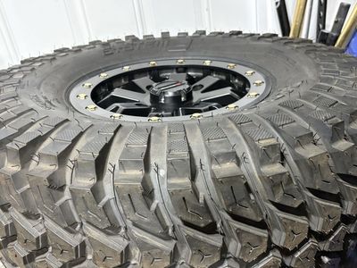 System 3 Off-Road 30x10.00R14 XCR350 Tire with Black Beadlock Wheel - Excellent Condition