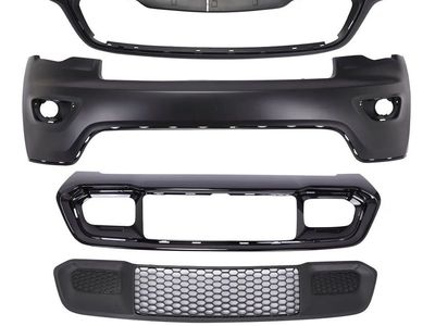 17-22 Jeep Grand Cherokee front bumper cover facia with grille