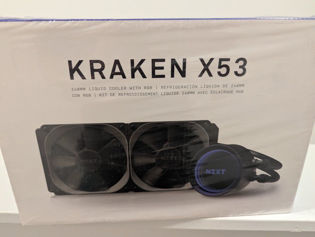 NEW Sealed NZXT Kraken X53 240mm RGB Liquid CPU Cooler