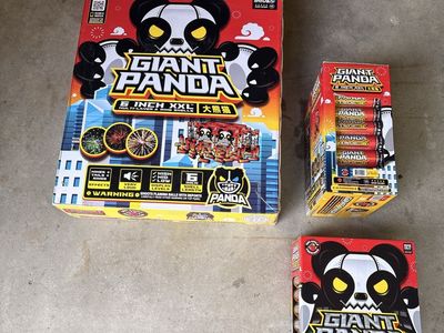 Tons of fireworks. XXL 5 & 6 Inch Canister Shells