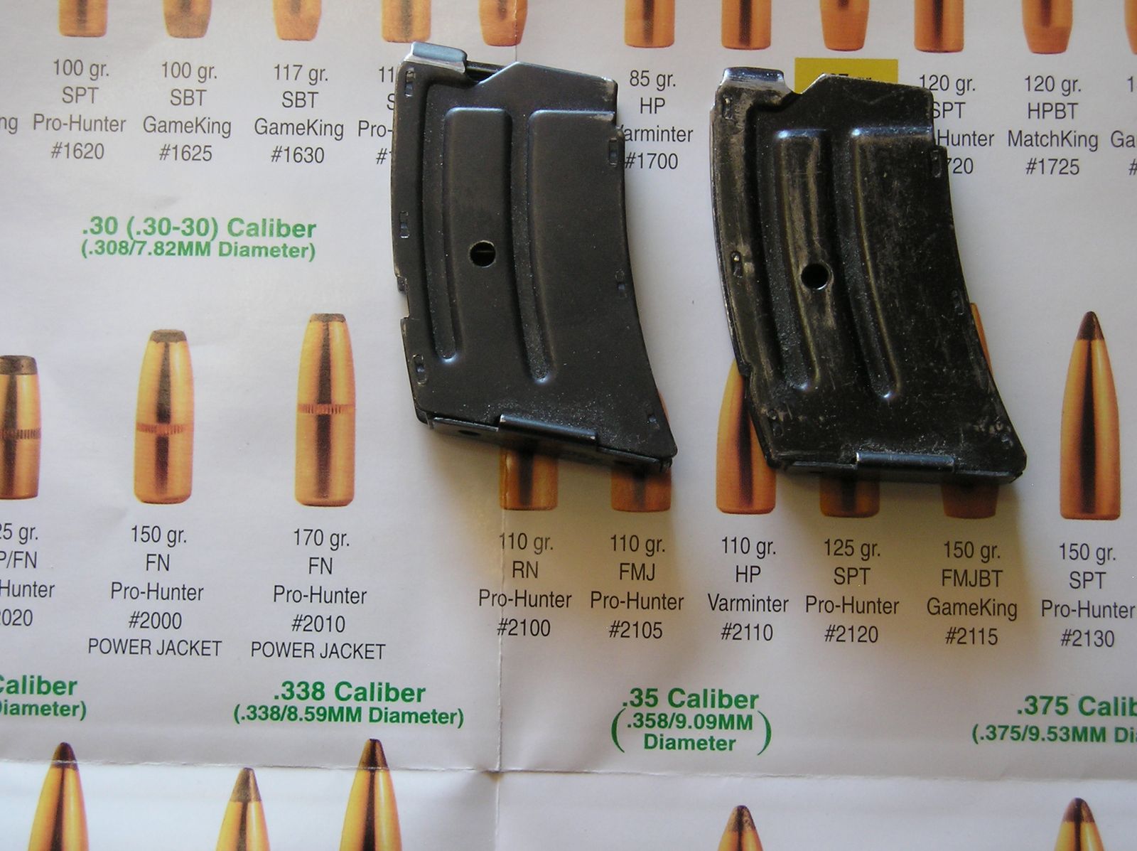 Remington 500 Series .22 clips