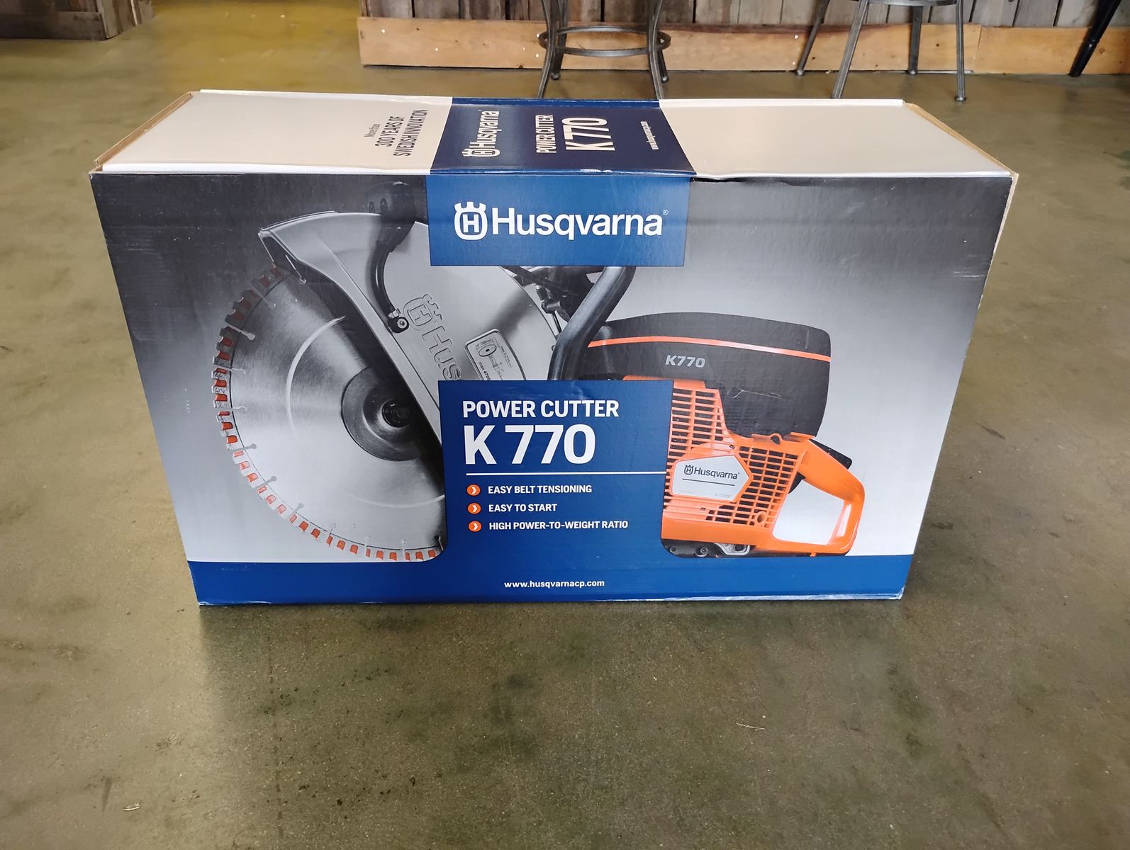 Husqvarna K770 Gas Powered Handheld Concrete Cutter 14-inch Model