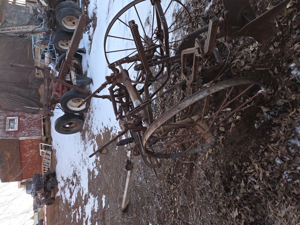 antique plow