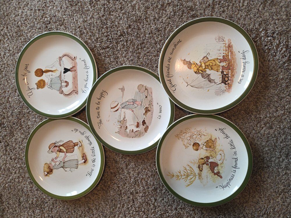 Holly Hobbie Collector Plates