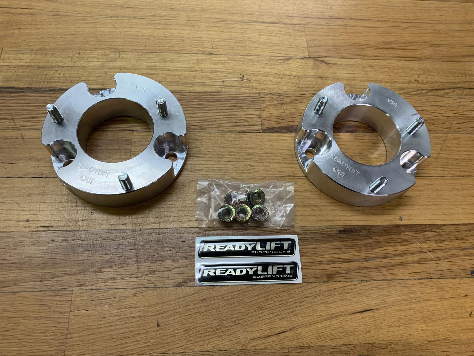 ReadyLift 2.25" Leveling Spacer Kit for 2015-2020 Ford F-150 F150 Lift Kit Ready Lift 66-2215