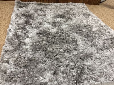 NuLoom silver shag rug
