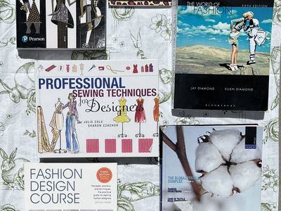 Fashion Design and Sewing Book Bundle