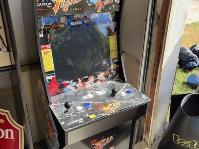 Arcade1Up Capcom Final Fight 1944 Home Arcade Machine - 4 Games in 1, Original Graphics