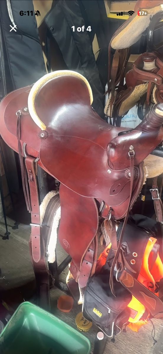 Colorado saddlery custom saddle