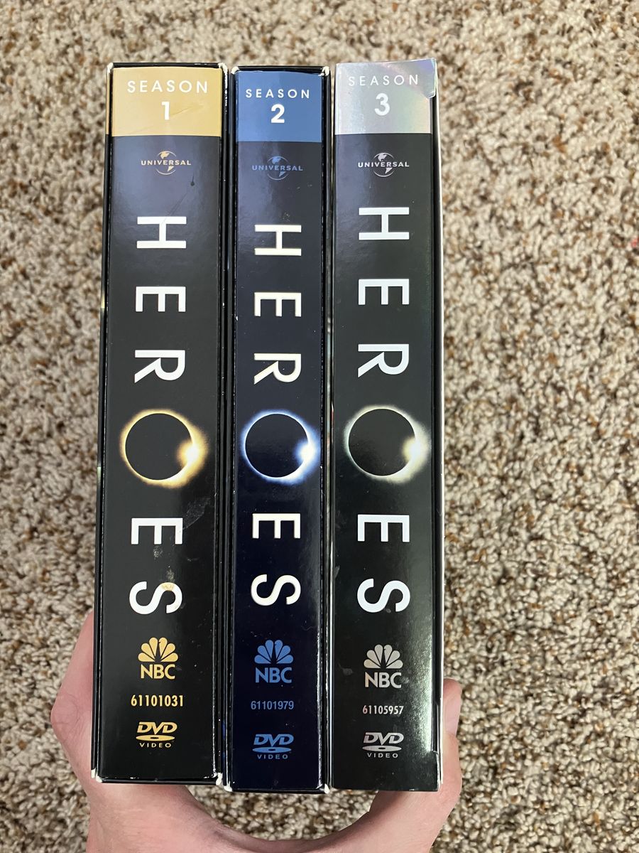 Heroes season 1-3
