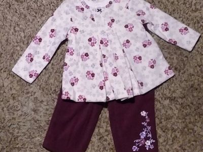 CARTER'S FLEECE SET...12 MO. SIZE