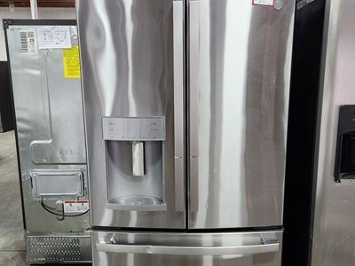 GREAT GE COUNTER DEPTH STAINLESS STEEL FRENCHDOOR FRIDGE! W-WARRANTY