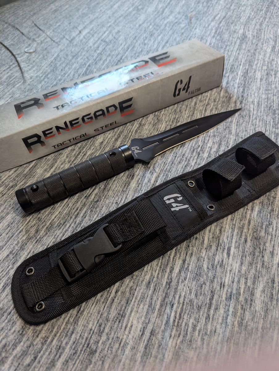 Renegade Tactical Steel G4 Falcon Survival/Camp Knife