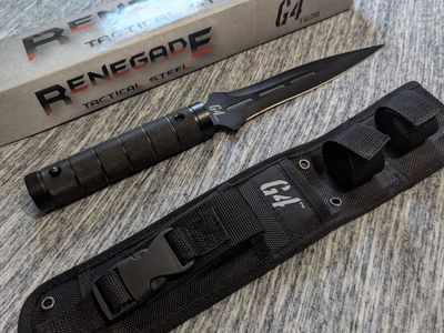 Renegade Tactical Steel G4 Falcon Survival/Camp Knife