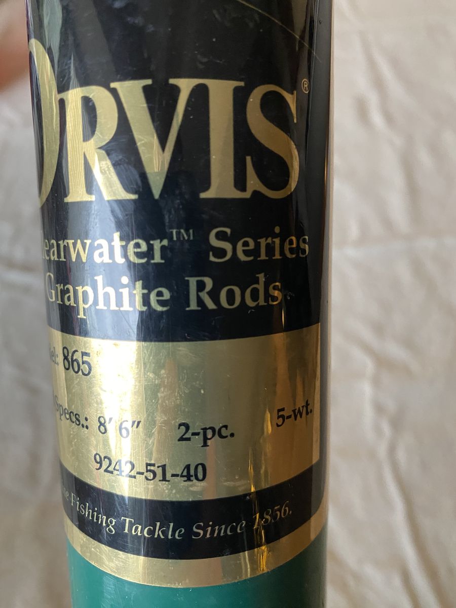 Orvis Clearwater Graphite Rod and Reel