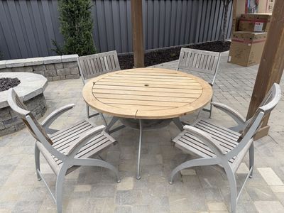 Teak Outdoor Table And Chairs