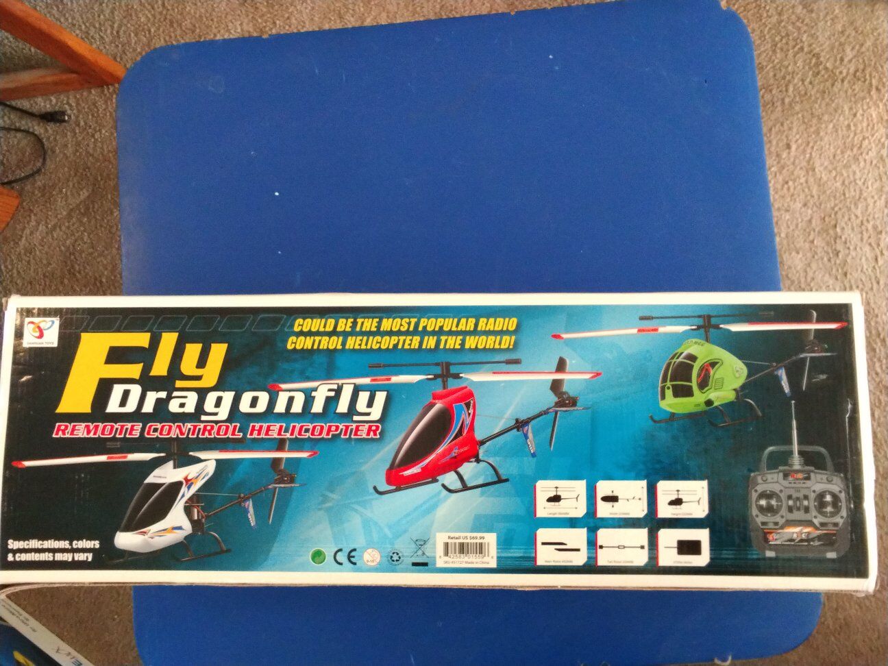 FLYDragonfly helicopter (Vintage)