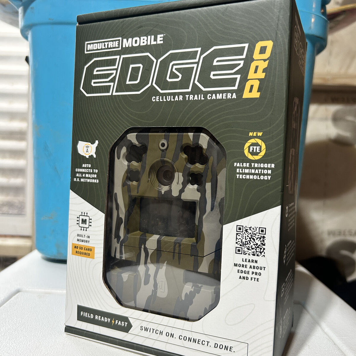 Moultrie Mobile Edge Pro cellular trail camera New