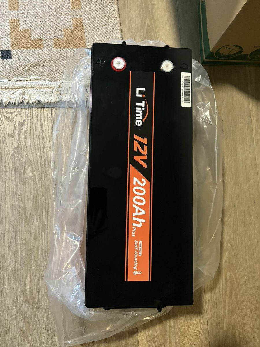 LiTime 12V 200Ah Plus LiFePO4 Lithium Battery (Self-Heating)
