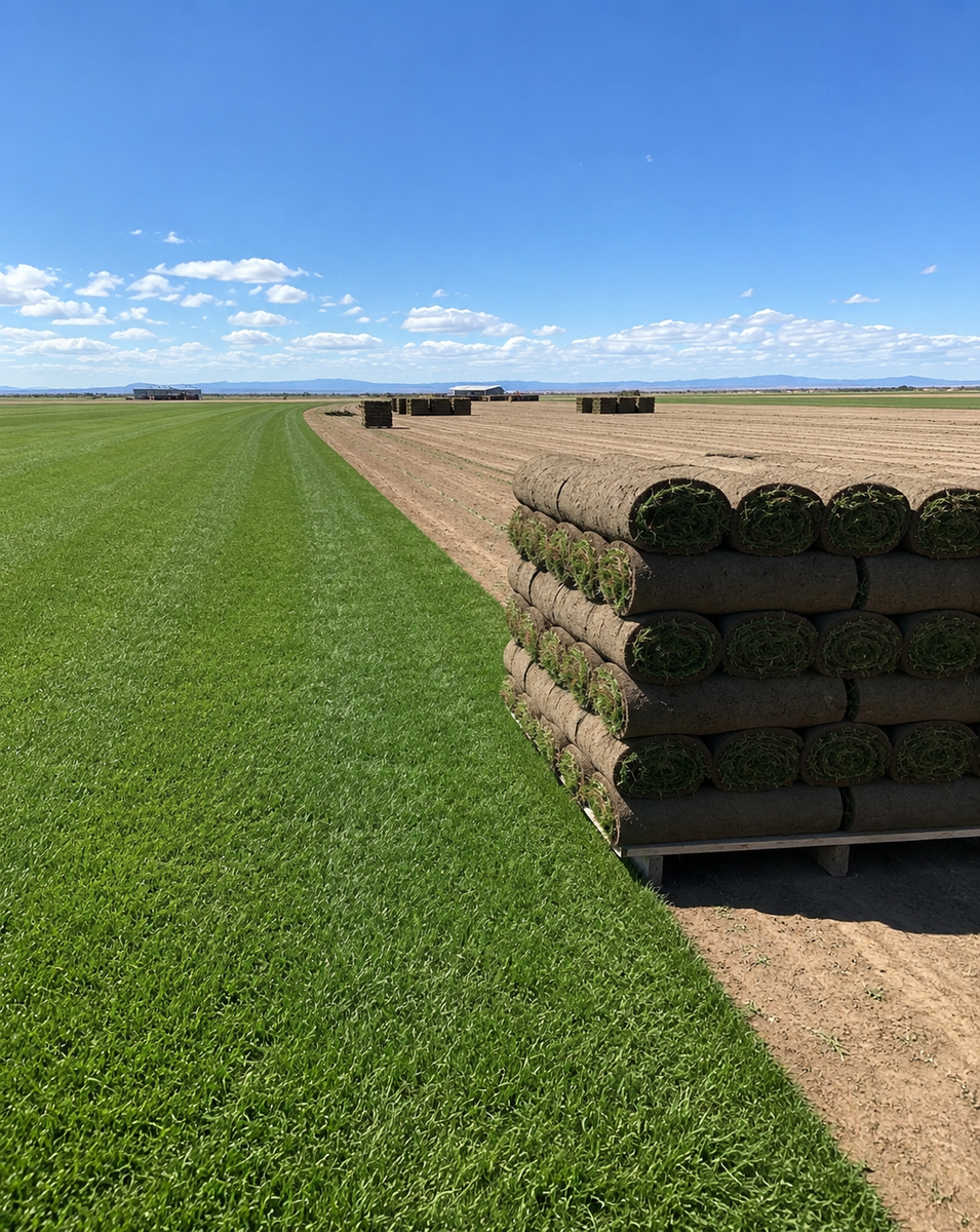 Kentucky Bluegrass Sod Pallets - Next Day Delivery