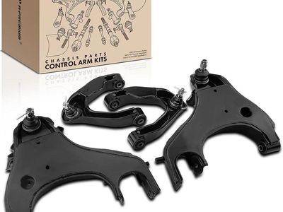 1998-2004 Nissan Frontier, 2000-2004 Xterra Front & Lower Control Arm Set