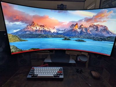 LG 45" OLED 5k2k Ultrawide Monitor w/original accessories & box