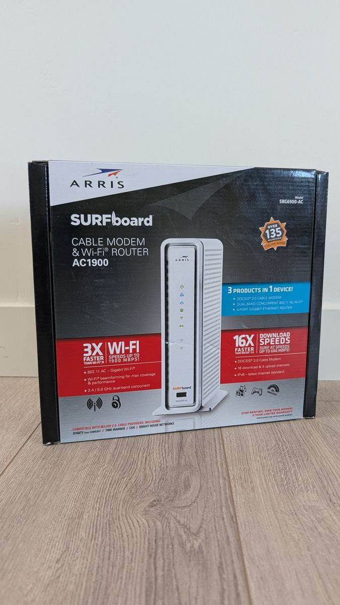 ARRIS  WiFi Router SBG6900-AC