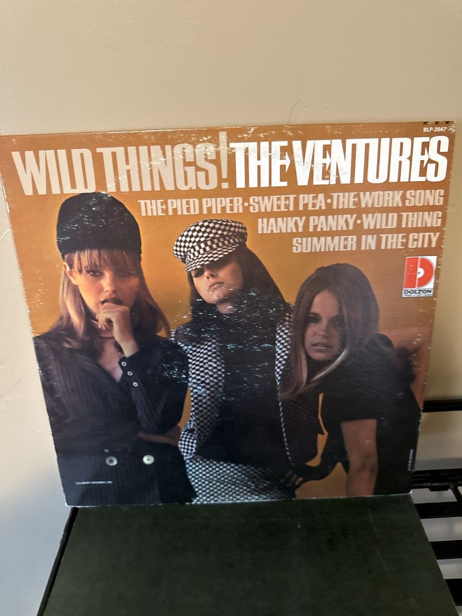 The Ventures - Wild Things! Vintage Vinyl Record Album (Dolton BLP-2047)