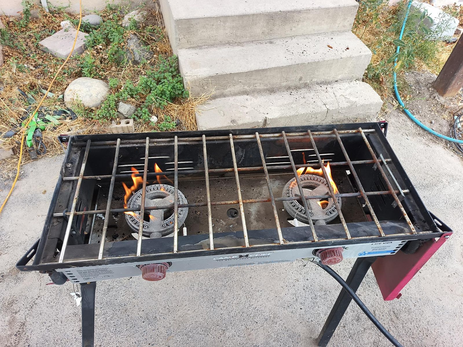 Camp Chef, Pizza Oven , Grill box, Rusted Griddle