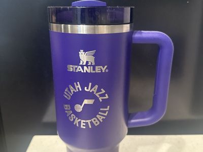 Limited Edition Stanley 40 oz Adventure Quencher H2.0 FlowState Tumbler Utah Jazz Purple