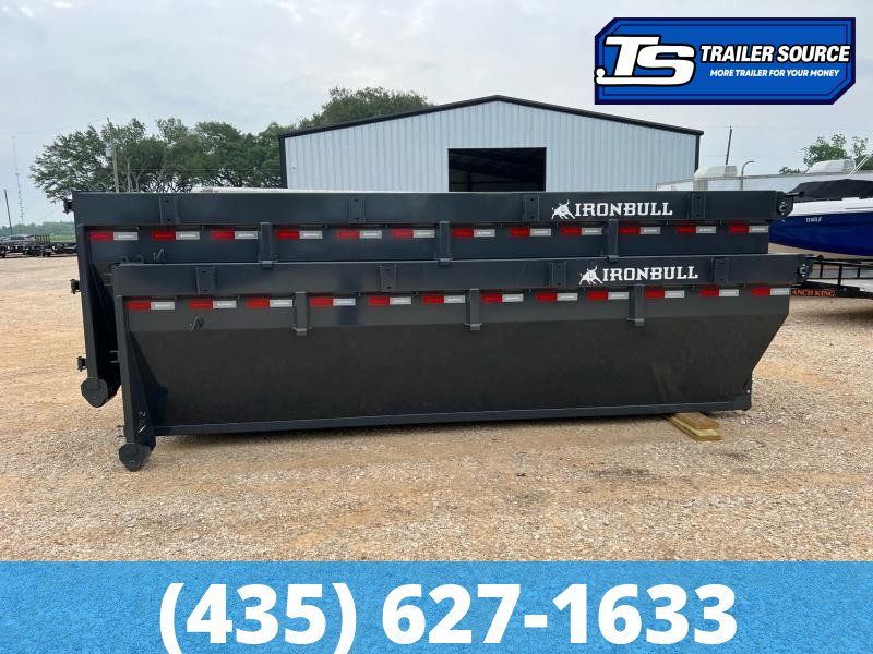 Iron Bull Roll Off Dumpster Bin 20 ft 48" Sides