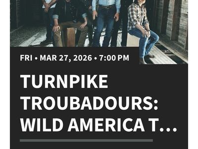 Turnpike Troubadour tickets