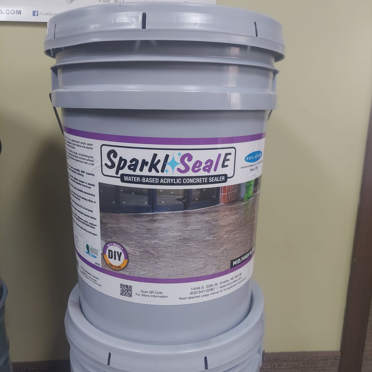Sparkl-Seal E Water-Based Acrylic Concrete Sealer