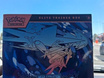 Pokemon TCG Mega Evolution Chaos Rising Elite Trainer Box, New