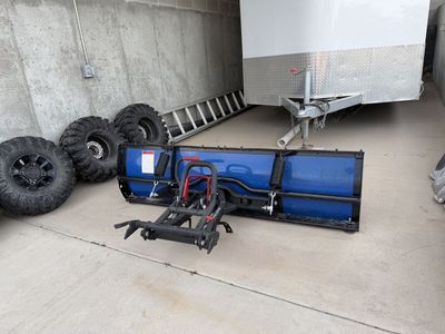 Polaris Snow Plow With Frame
