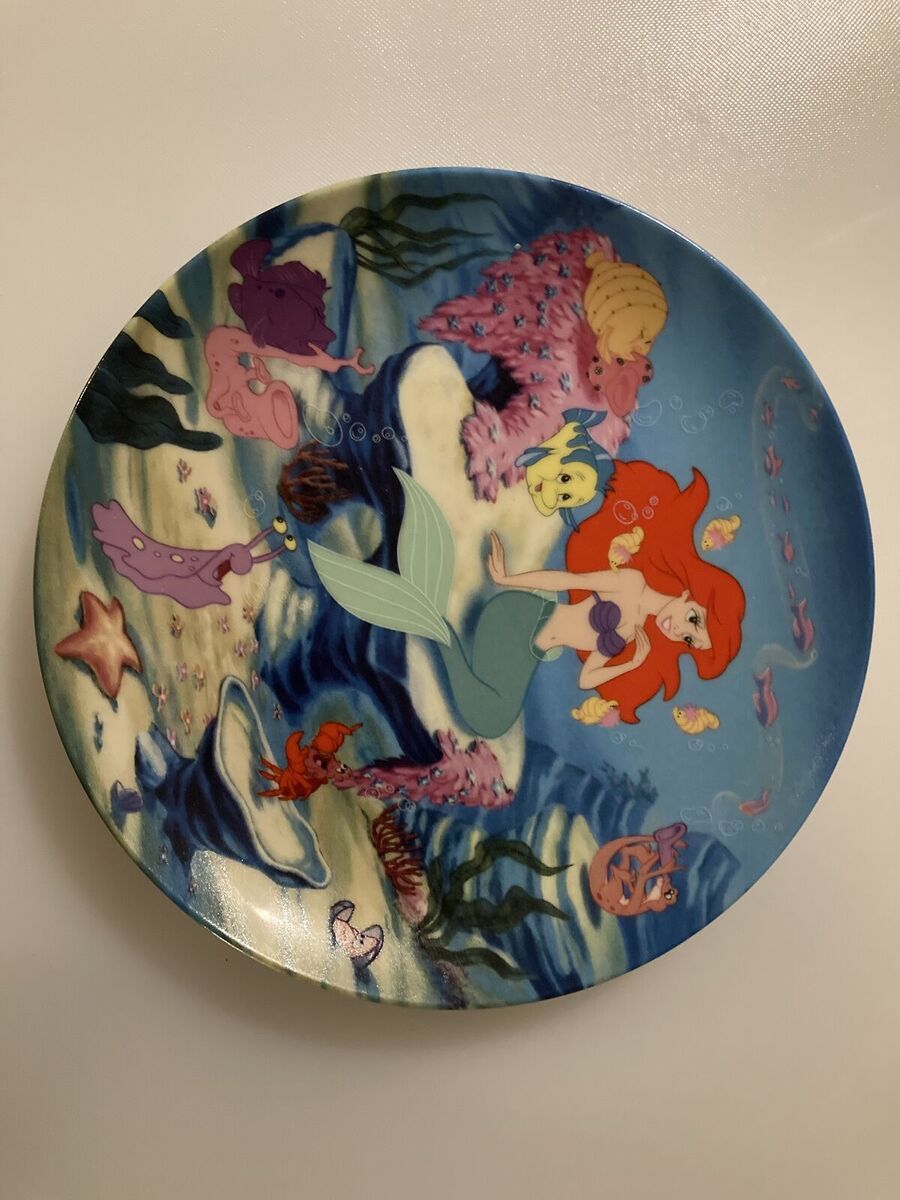 Vintage "A Song from the Sea" Disney Heirloom Porcelain Collectors Plate - 1993