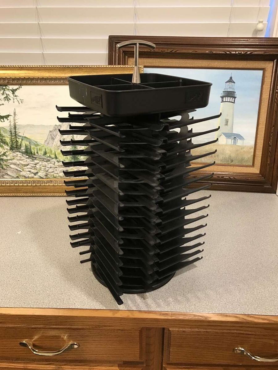 Stampin Up 60 Slot Ink Pad Carousel Holder Storage Caddy, Pre-Owned
