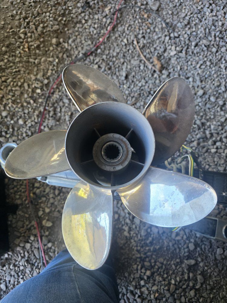 High five propeller 17p mercury