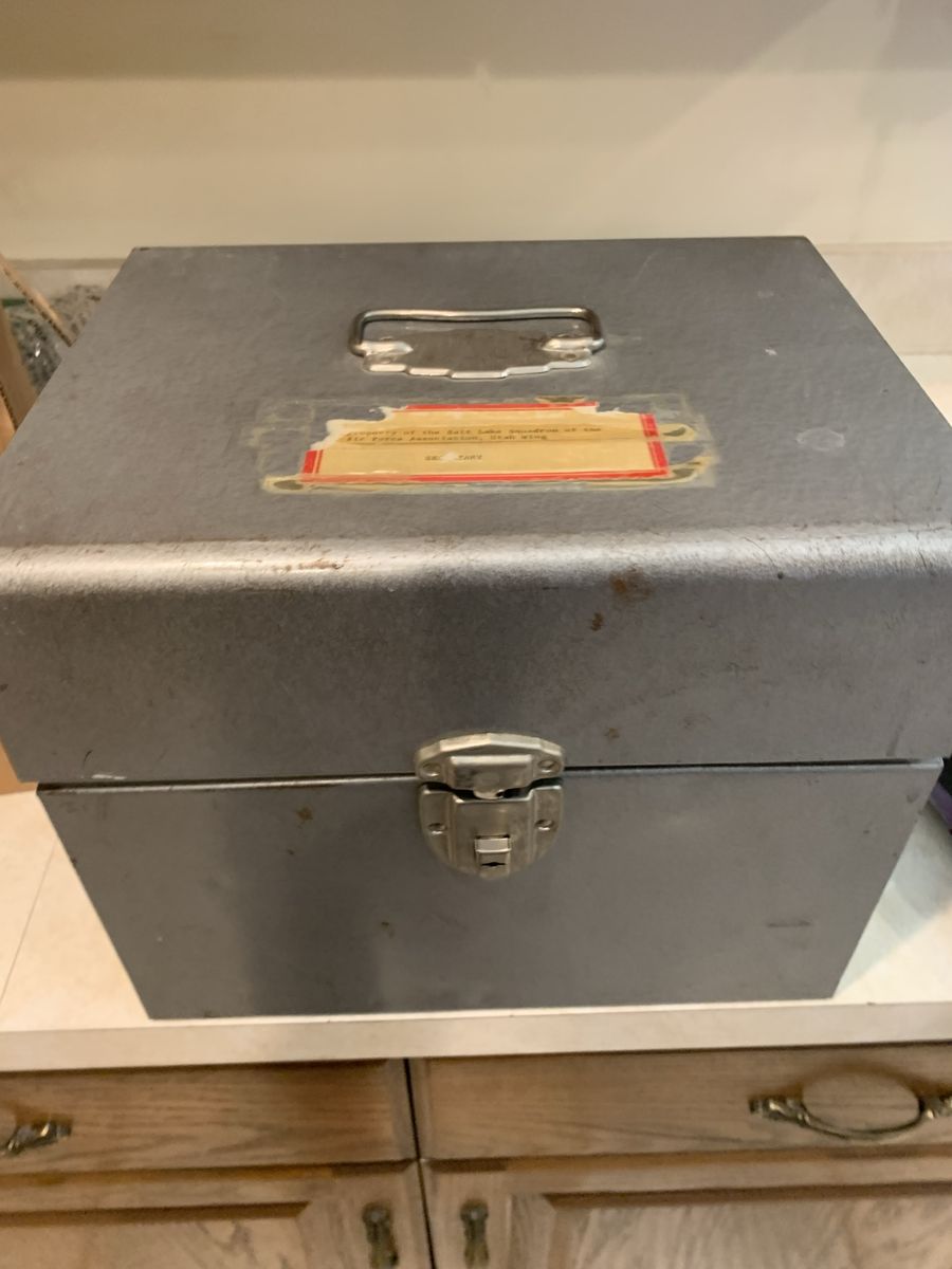 Vintage file box