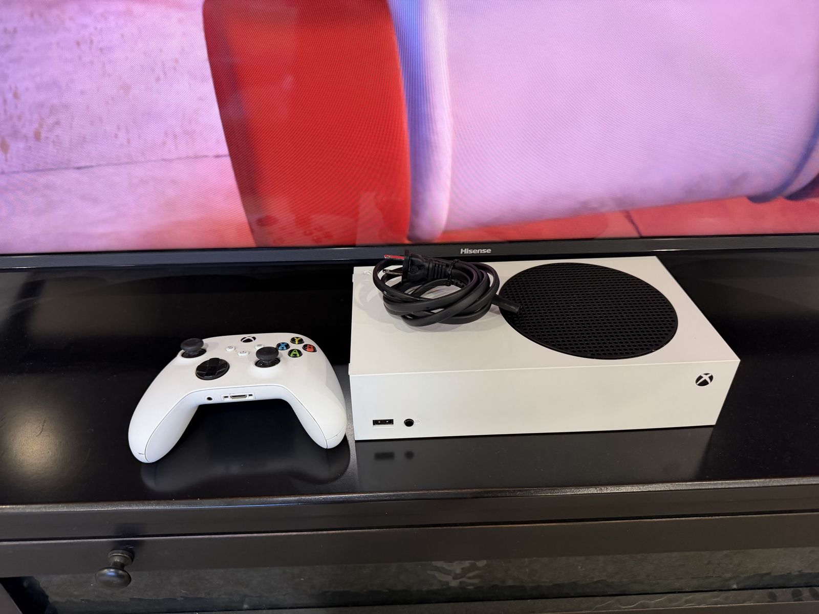 Microsoft Xbox Series S 512GB Console with Wireless Controller & Power Cable - White