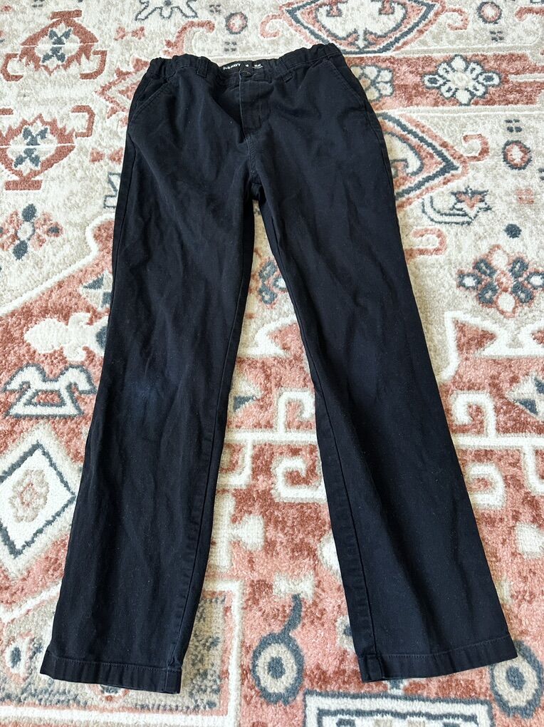 Old Navy, Big Boys Pants Size 18 Slim Black