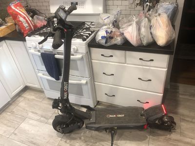 Nanrobot Electric Scooter Black Dual Drive Foldable High Performance