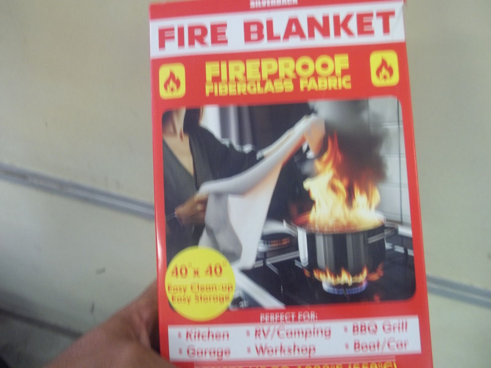 SilverBack Fire Blanket