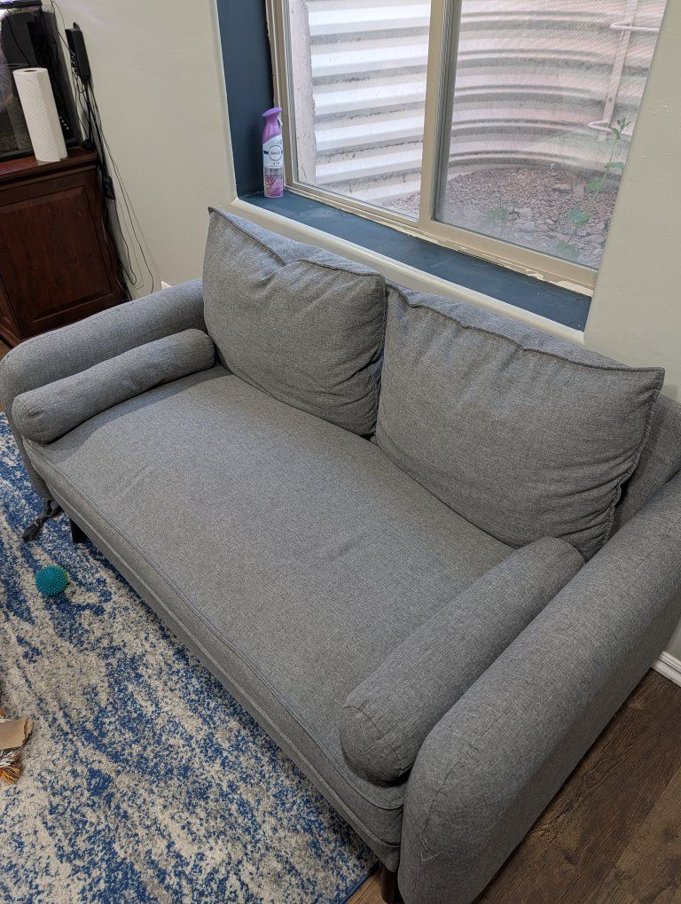 Grey Couch - 60L x 32W
