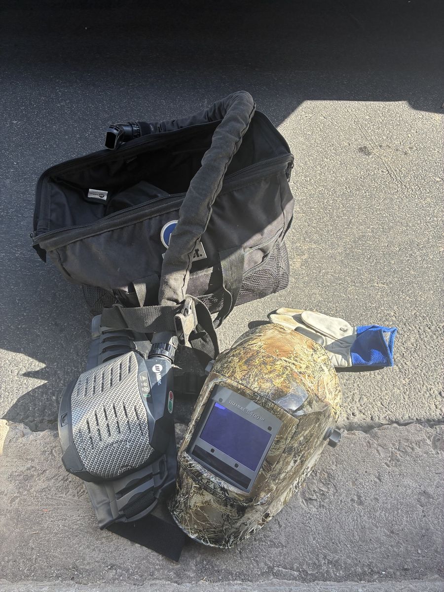 Miller PAPR Titanium 9400 Auto-Darkening Welding Helmet System