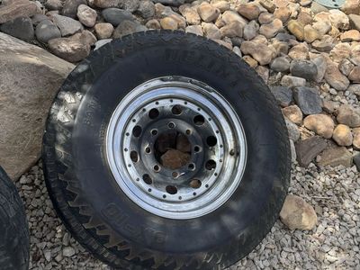 Two wheels 8x6.5 lug