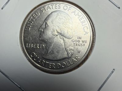 2019 W American Memorial Park West Point Mint Quarter Coin in Holder