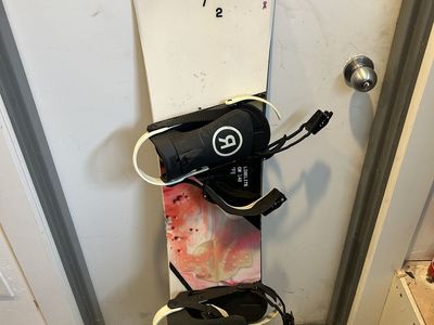 K2 Limelite Snowboard 142cm with Ride Bindings - Women's All-Mountain Freestyle