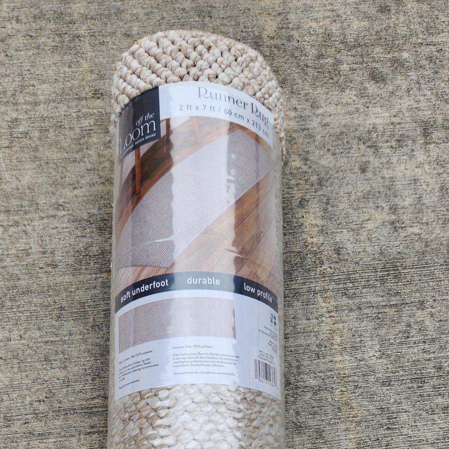 BRAND NEW Artisan Runner Rug, Beige