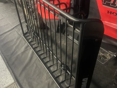 Yakima load warrior roof cargo basket with extension